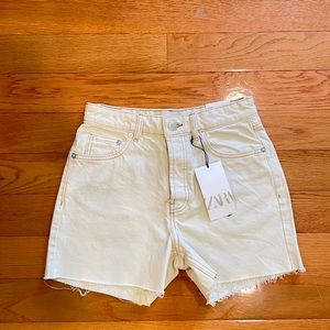 NWT Zara Mom Shorts